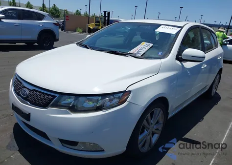 2013 Kia Forte Sx from USA, damaged, VIN KNAFW5A36D5658927